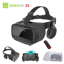 Original bobovr z5 3d vr óculos de realidade virtual immersive android 120 fov google papelão capacete para 4-6.2 smartphone smartphone