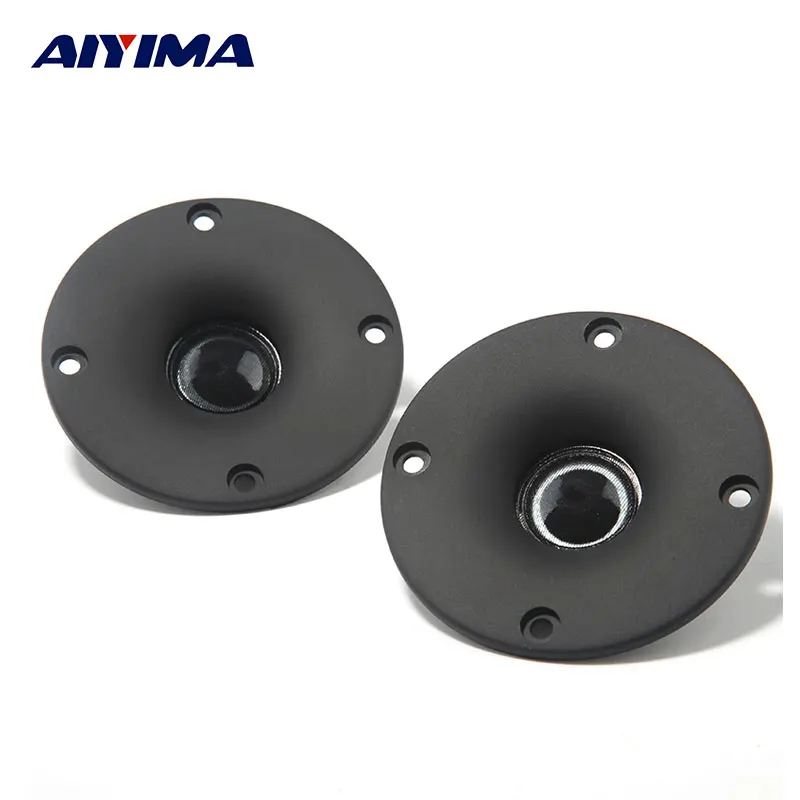 

AIYIMA 2Pcs 3Inch Audio Portable Speakers 4 Ohm 20W Tweeters Fever Loudspeaker Composite Film DIY Tweeter Speaker Home Theater
