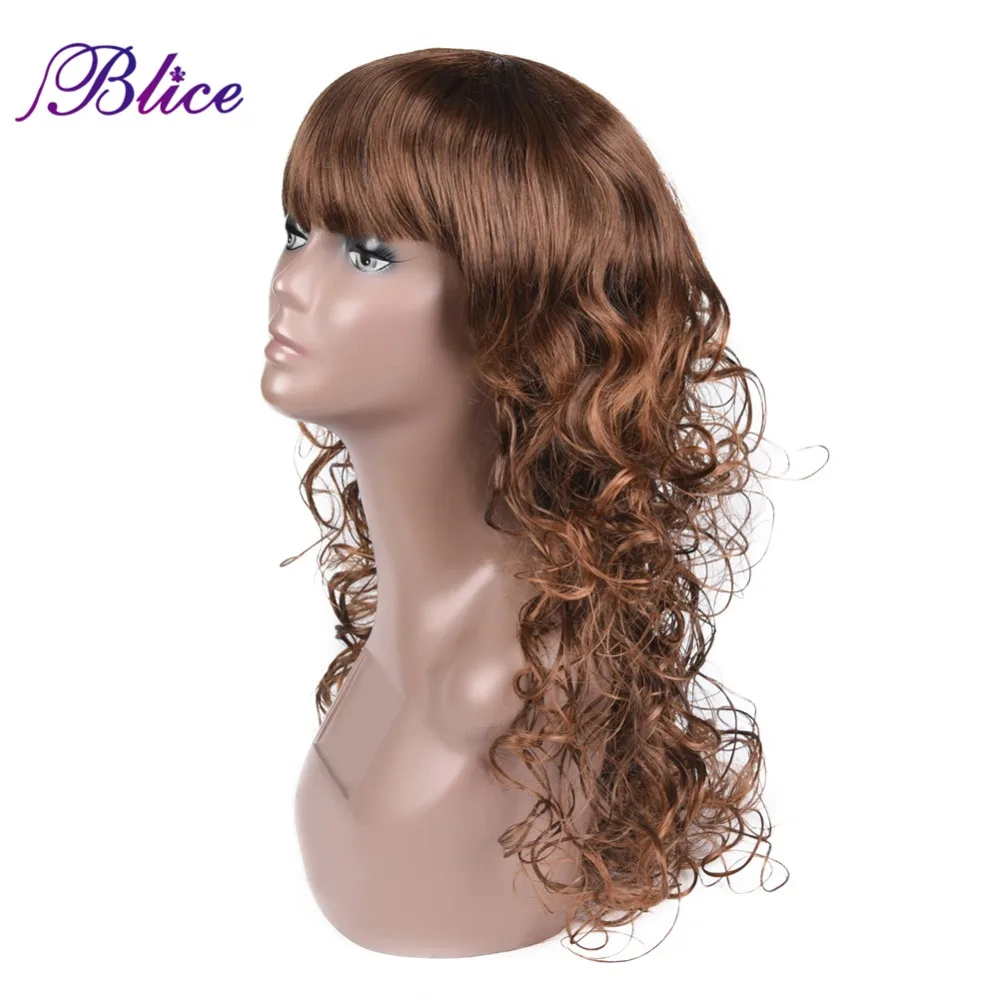 Blice Kanekalon синтетический парик длинные вьющиеся парик для Для женщин 24 "170 г 100% Kanekalon синтетический парик смешанный Цвет # FT4/30 доступны