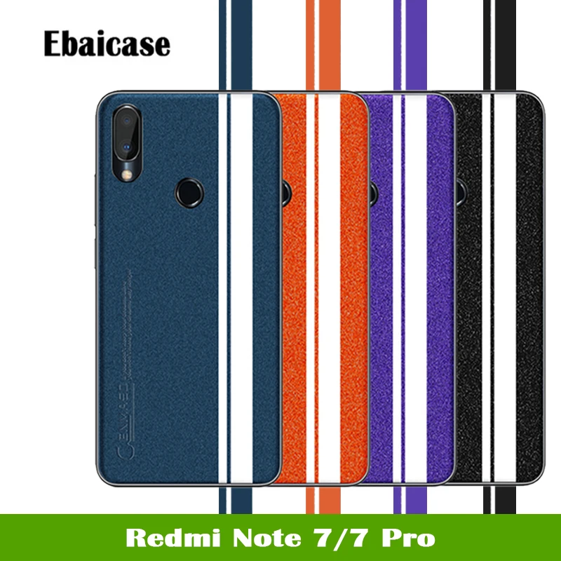 

Xiaomi Redmi Note 7 Case Redmi Note 7 Pro Case Fashion Sparkle Leather Soft Edge Protection Back Case Redmi Note 7 Cover Funda