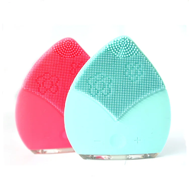

New electric waterproof silicone face wash brush facial cleansing instrument vibration negative ion face wash instrument