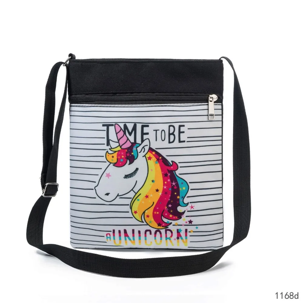 StoryMaker Handbag Unicorn 3D Printed Women Shoulder Bag Female Summer Beach Bag Shoulder Lady Bag