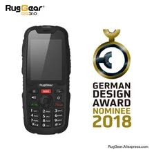RugGear310B разблокирована Открытый водонепроницаемый смартфон (черный)