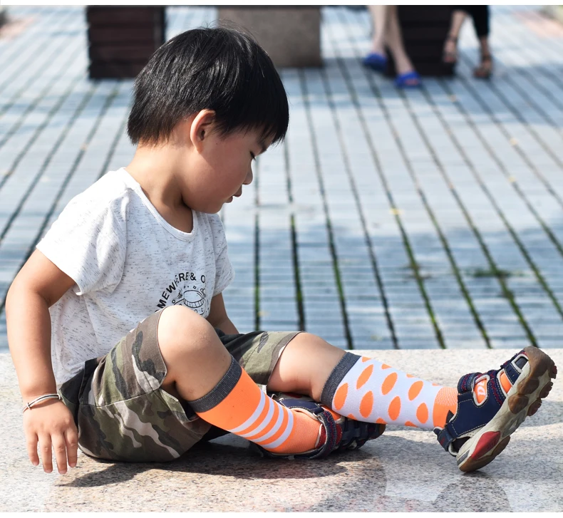 Новые детские велосипедные носки защищают ноги дышащий влагу спортивный носок открытый дорога Мальчик девушка велосипед нейлоновые носки Аксессуары для велосипеда