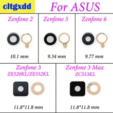 Cltgxdd для Asus Zenfone 2 5 6 Zenfone 3 ZE520KL/Zenfone 3 Max ZC553KL задняя камера стеклянная крышка объектива