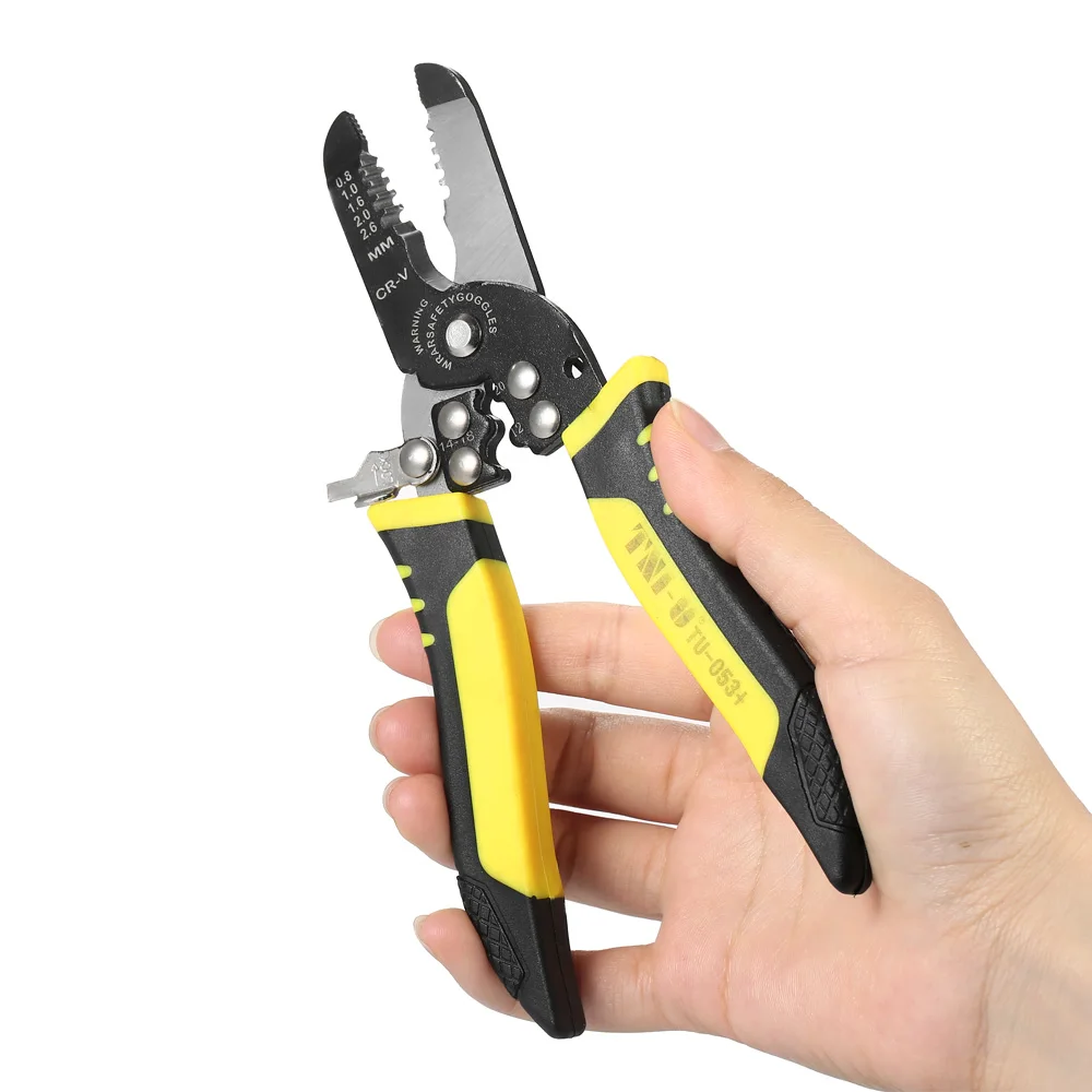 High quality TU 053+ Multifunctional Cable Wire Stripper Cutter