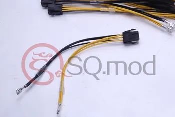 

Power conversion Line for DELL 2950 conversion line card 6.3 plug wire to 6P female