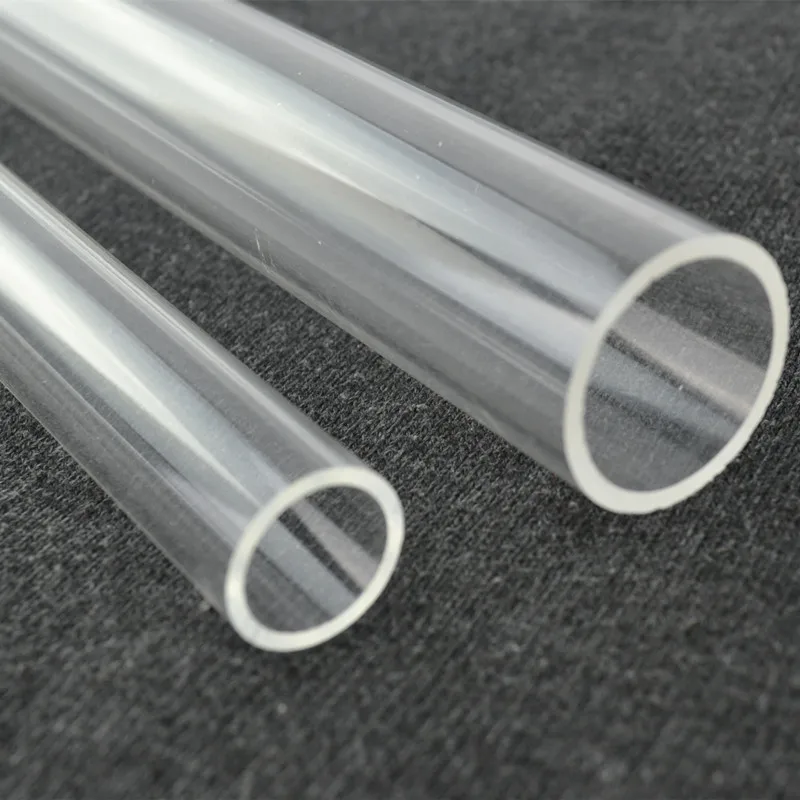 

240pcs OD10x1x1000mm Clear Acrylic Tube Extruded Aquarium Water Pipe Perspex Furniture Home Improvement Building Towel Rail Show