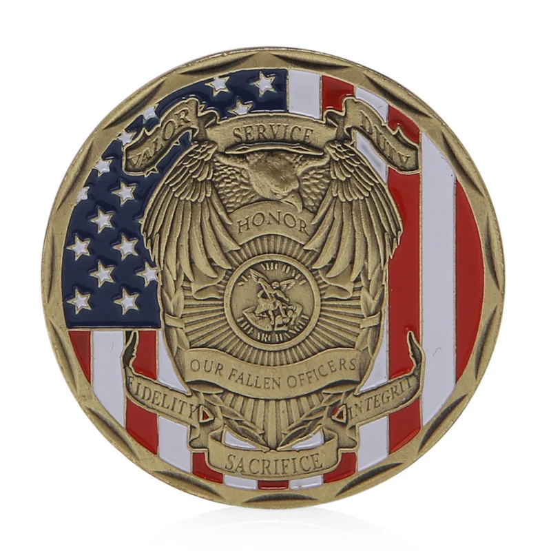 

Children Love Interesting Saint Michael & The Archangel Commemorative Coin Zinc Alloy Commemorative Coin Drop Shipping Support