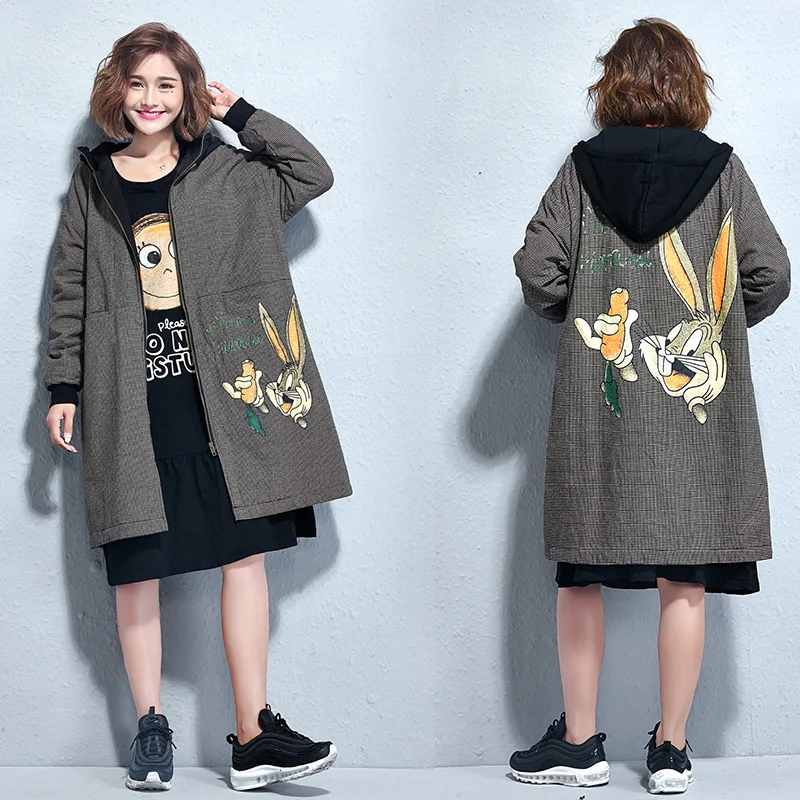 Pour Femmes Pardessus Manteaux Coréenne Capuchon Designer Vestes Poncho Taille Cape Long Veste D'hiver À Manteau Plus Automne Streetwear Multi La ZwXRqxnI