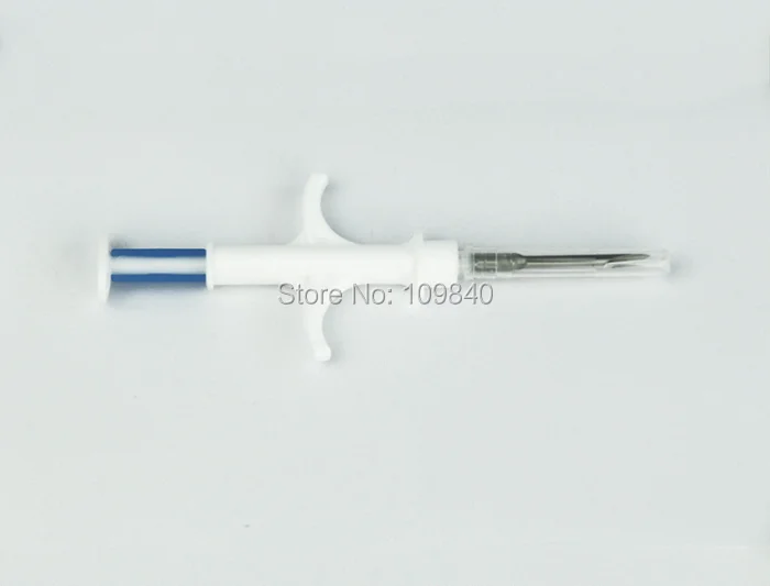100 шт. 134 2 кГц FDX-B 12*12 мм RFID микрочип инжектор животных шприц с EM4305 чип стеклянные