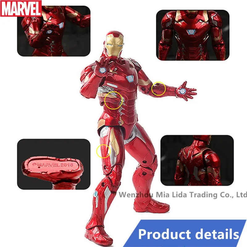 Hasbro Мстители 4 персонажа фильма Железный человек Человек паук Капитан Америка