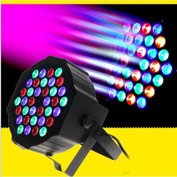 

Rotating Disco Ball Party Lights Strobe Light 36W RGB LED Stage Lights For Christmas Home KTV Xmas Wedding Show Stage Lighting