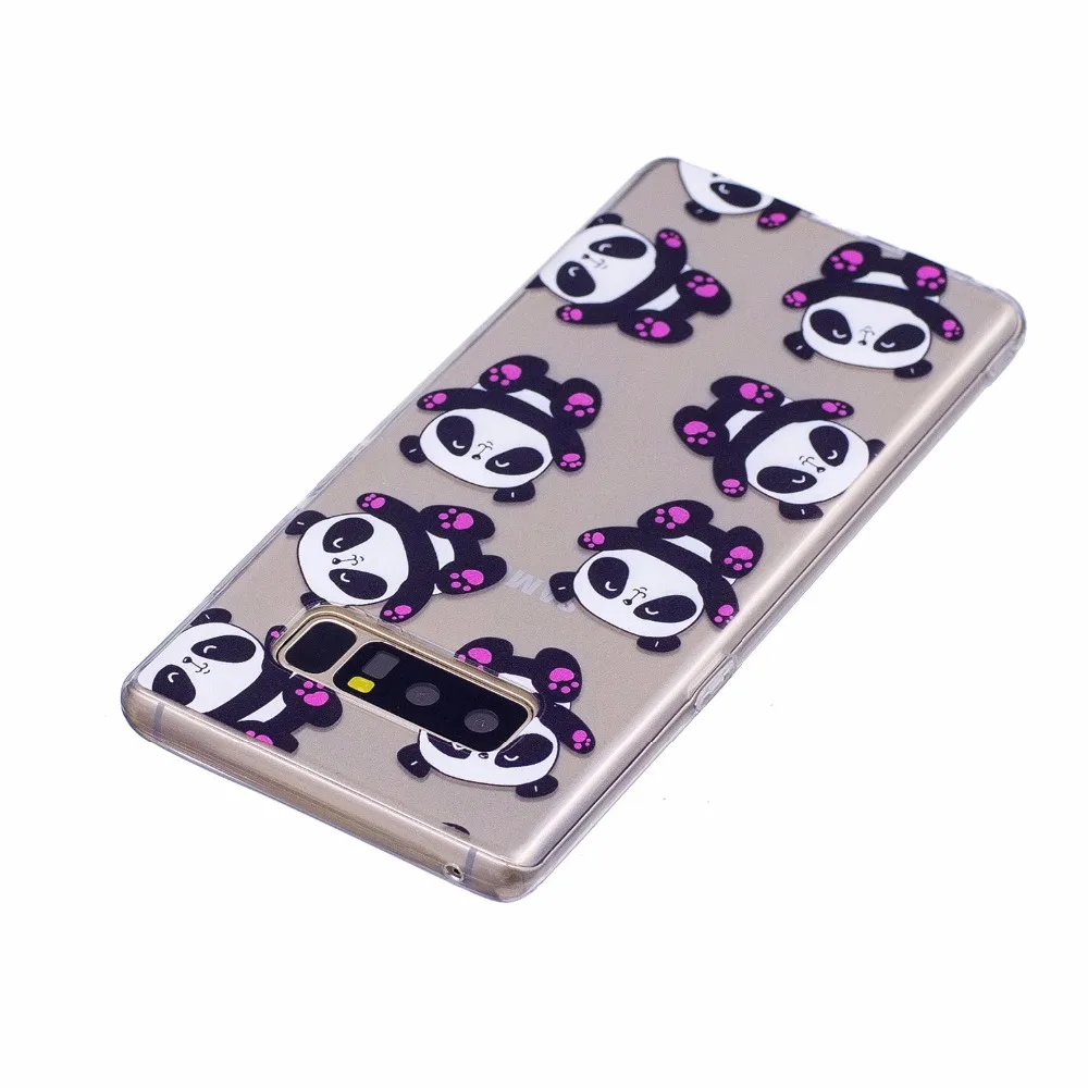 ARYIKUM Cellphone Cases For Samsung Galaxy Note8 Note 8 N950f 64gb Silicon Accessories SM-N950F Back Cover For Sansung Note 8
