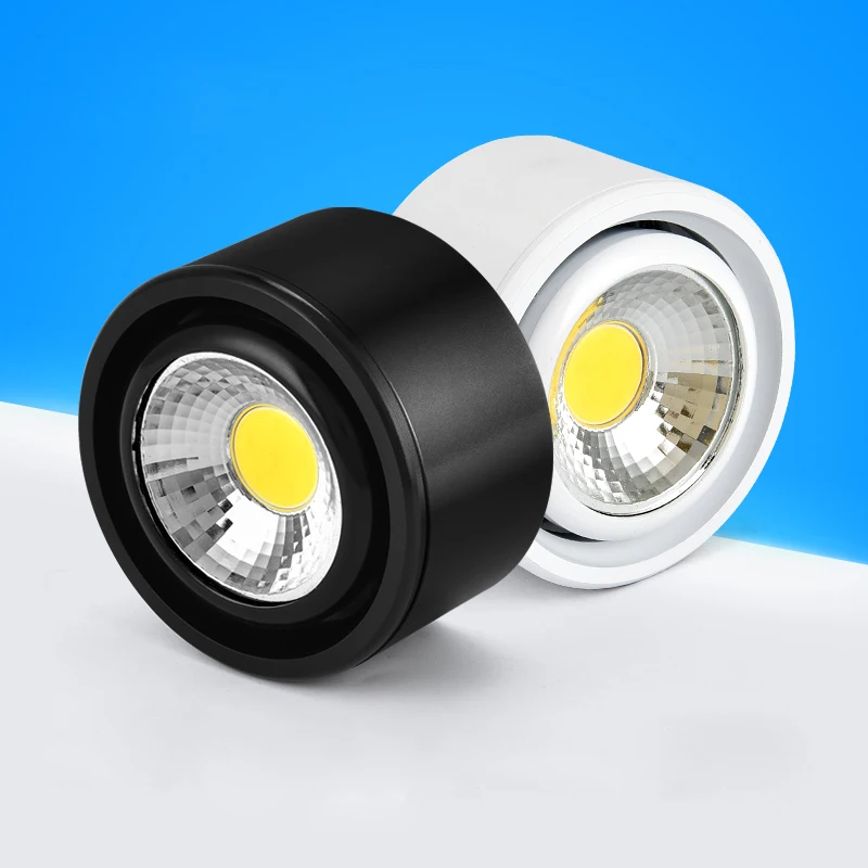 

Free Shipping Surface Mounted LED Downlight 3W 5W COB Downlight Aluminum Material High Quality Downlight