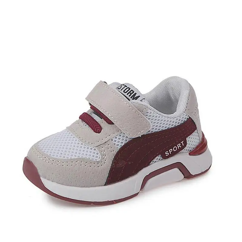 Kids Boys Shoes Girls Sneakers New Spring Autumn Net Breathable Sport Running Baby Boys Shoes Soft Outdoor Shoes EU 21-30