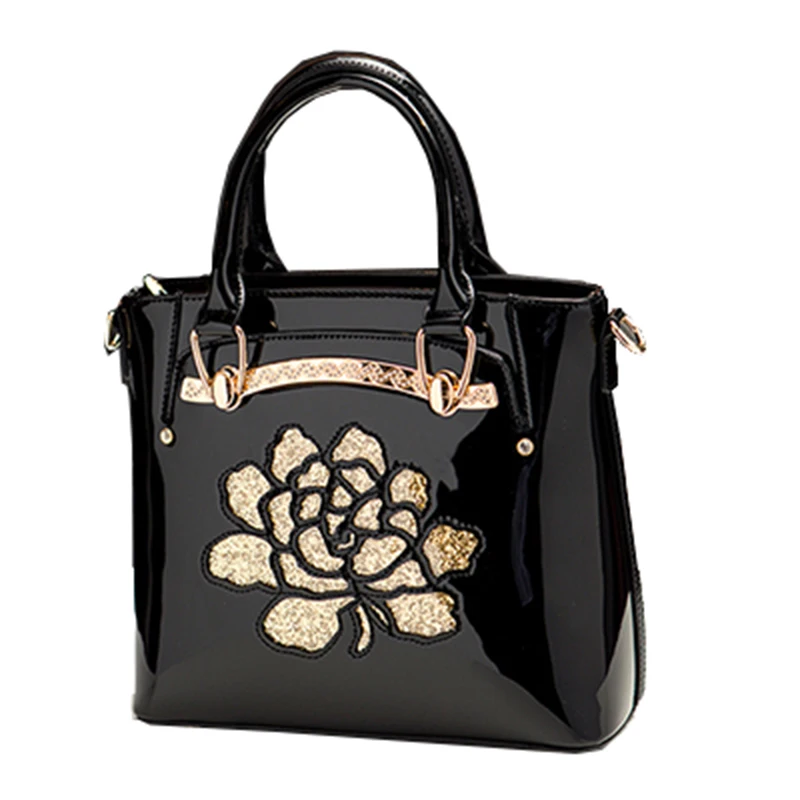 Luxury Women Patent Leather bags High Quality Ladies Shoulder Bags