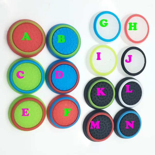 Special Offers 12PCS Silicone Colorful Cap Thumb Stick Joystick Grip For Sony PS4 PS3 Xbox 360 Xbox one Controller