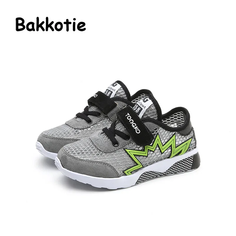 

Bakkotie 2017 Fashion Spring Summer Baby Boy Casual Running Shoes Girl Mesh Sport Sneaker Kid Brand Leisure Trainer Breathable
