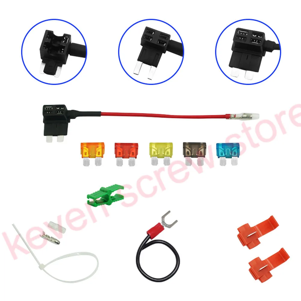 

Fuse Holder Car fuse take car fuse box take electrical appliances nondestructive insurance insert mini small medium universal