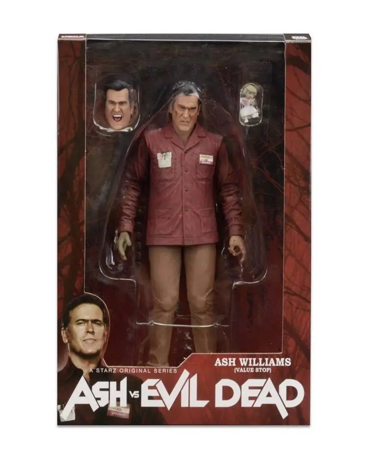 NECA 7 &quotGhost Play люди пепел против Зловещие мертвецы значение стоп ПВХ фигурка