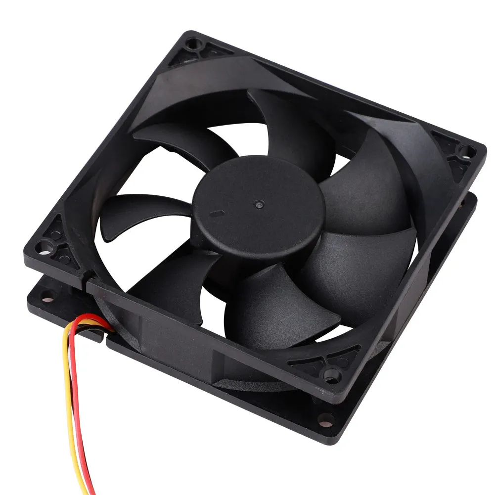 Hot 12V 3-Pin 9cm 90mm Computer Fan Portable USB Cooler Small PC CPU Cooling Computer Components Cooling Accessories Low Noise