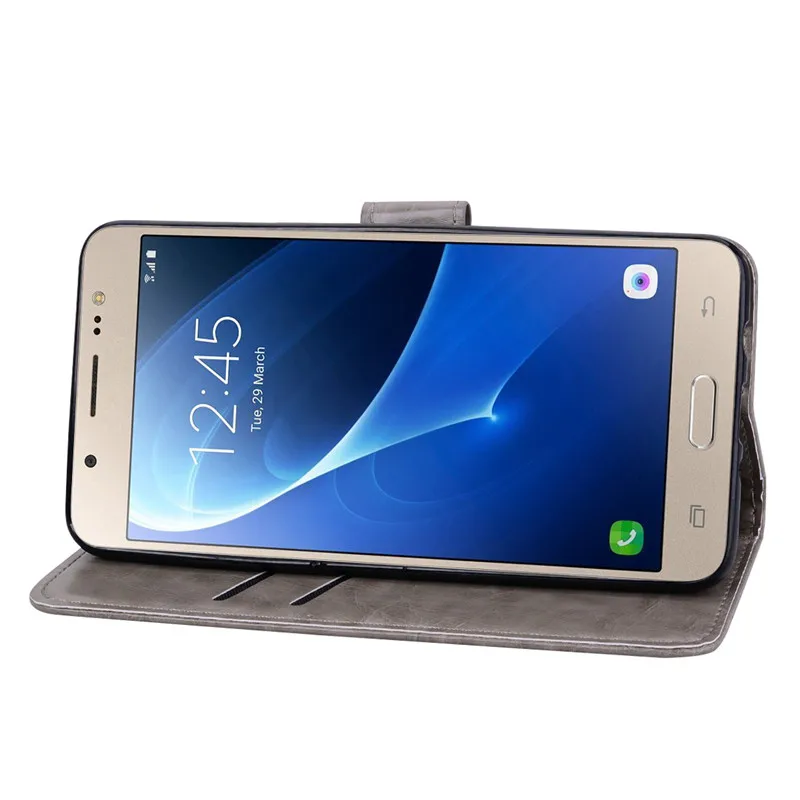 Для Funda samsung Galaxy J5 чехол J510 J510F чехол силиконовый кошелек кожаный флип-чехол для телефона для Coque samsung J5 чехол