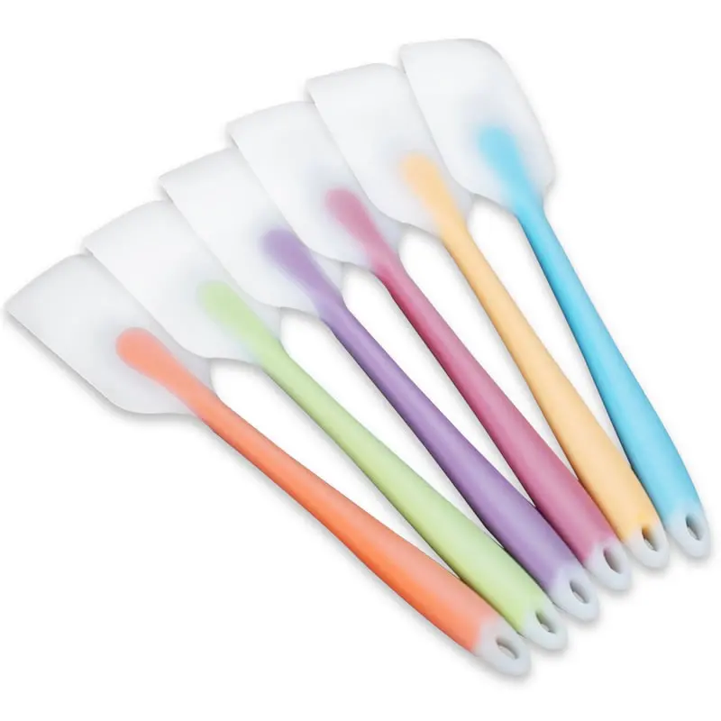 

Food grade silicone spatula Non Stick butter cooking silicone spatula set cookie pastry scraper cake baking spatula