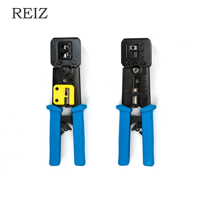 

REIZ EZ rj45 Crimper Hand Network Tools Pliers Multi-function Cable Cutter Piercing Crystal Head Crimping Dual-purpose Pliers