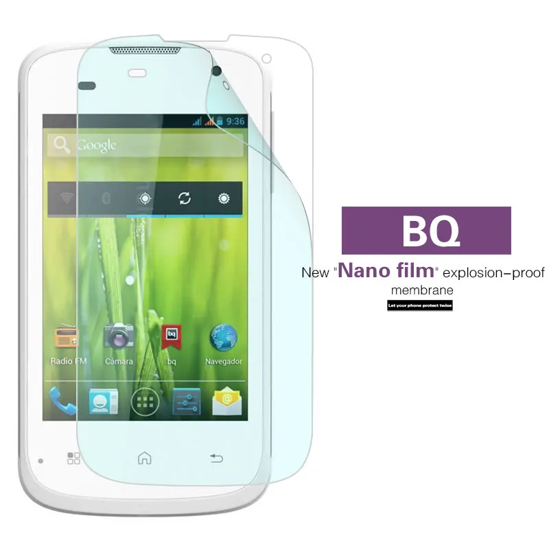 

Anti-shatter Plastic Screen Protector Films For BQ Aquaris 3.5 5 HD 5.7 Explosion-proof Nano Soft Film Protective Cover