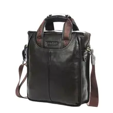 BOSTANTEN 100 Top GENUINE LEATHER Cowhide Shoulder Leisure Men s Bag Business Messenger Portable Briefcase Laptop