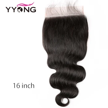 YYONG Hair Body Wave Bundles With 7x7 Closure Brazilian Hair Weave Bundles With Closure Human Hair Bundles With Closure Remy 5
