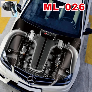 

3D Car Hood Engine Cover Sticker Waterproof Sunscreen Protective Change Color Film Auto Decals Car Styling For Audi A4 B6 A3 A6