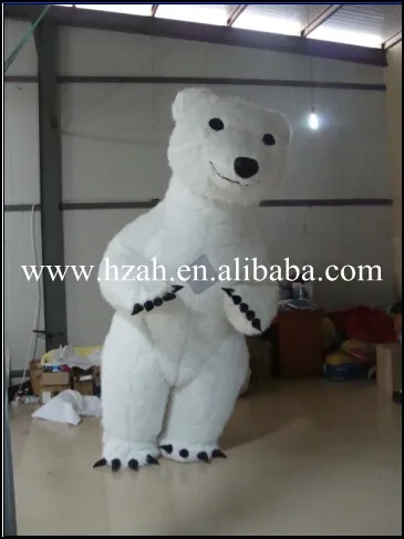 Белые надувные костюмы медведя для рекламы|costumes for|costume costumecostumes white |