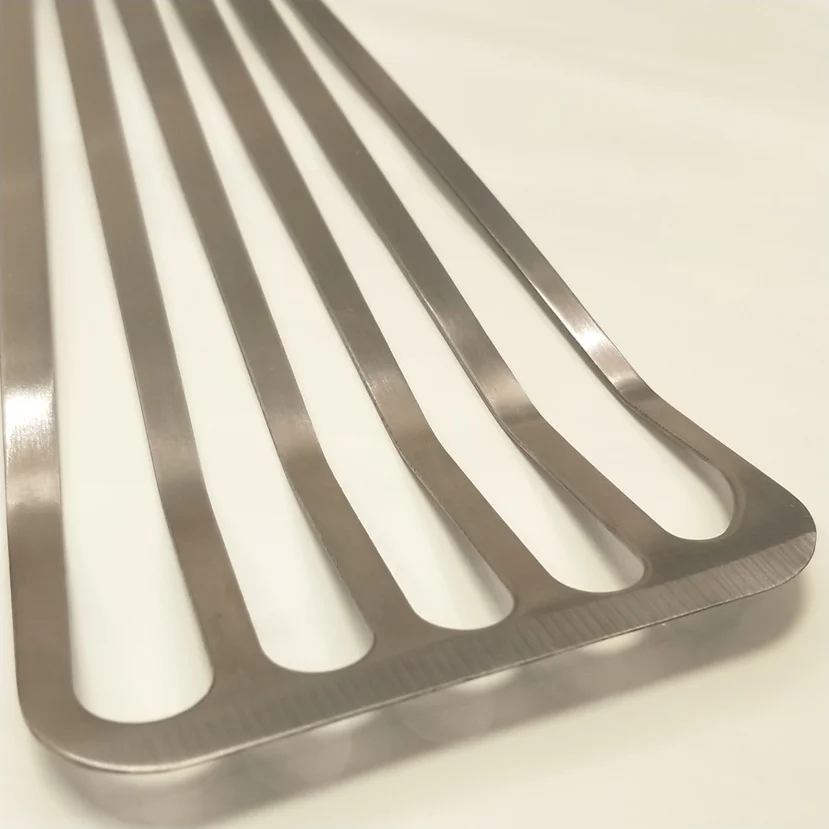 MIU France Large Stainless Steel Slotted Turner, 3-1/2 by 13-1/2-Inch (90110-Large)