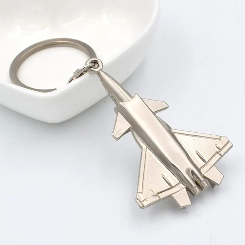 1PC Airplane Keychain Aircraft Airplane Model Keyrings Key Chain Cool
