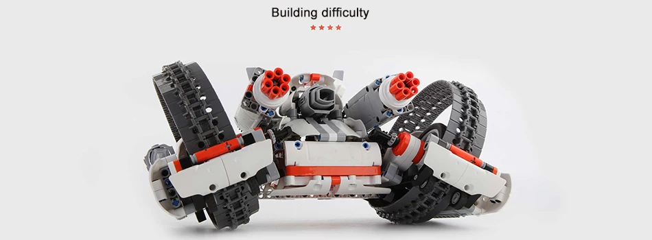 Global Version Xiaomi Mitu Robot Tank Mecha Crawler Building Block Robot Crawler Tank Version Controlled By Smartphone Gift Toys