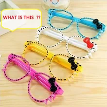 Многофункциональная ручка? Новинка игрушки приколы и практические анекдоты забавные гаджеты Волшебная кошка лук очки ручка Z901