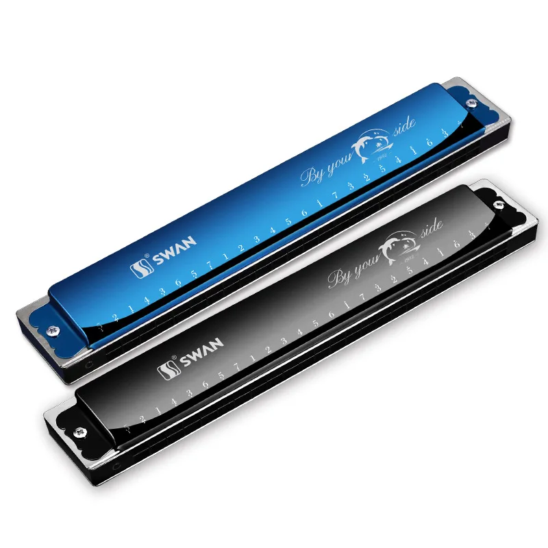 

Harmonica 24-hole Polyphonic C-tone Children Entry Adult Advanced Beginners Professional Self-taught Performance-grade Instrumen