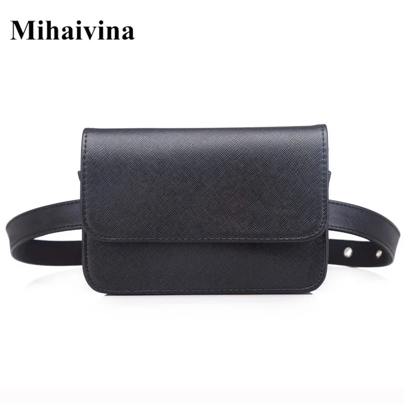 Винтажная поясная сумка Mihaivina для женщин роскошные модные кошельки из