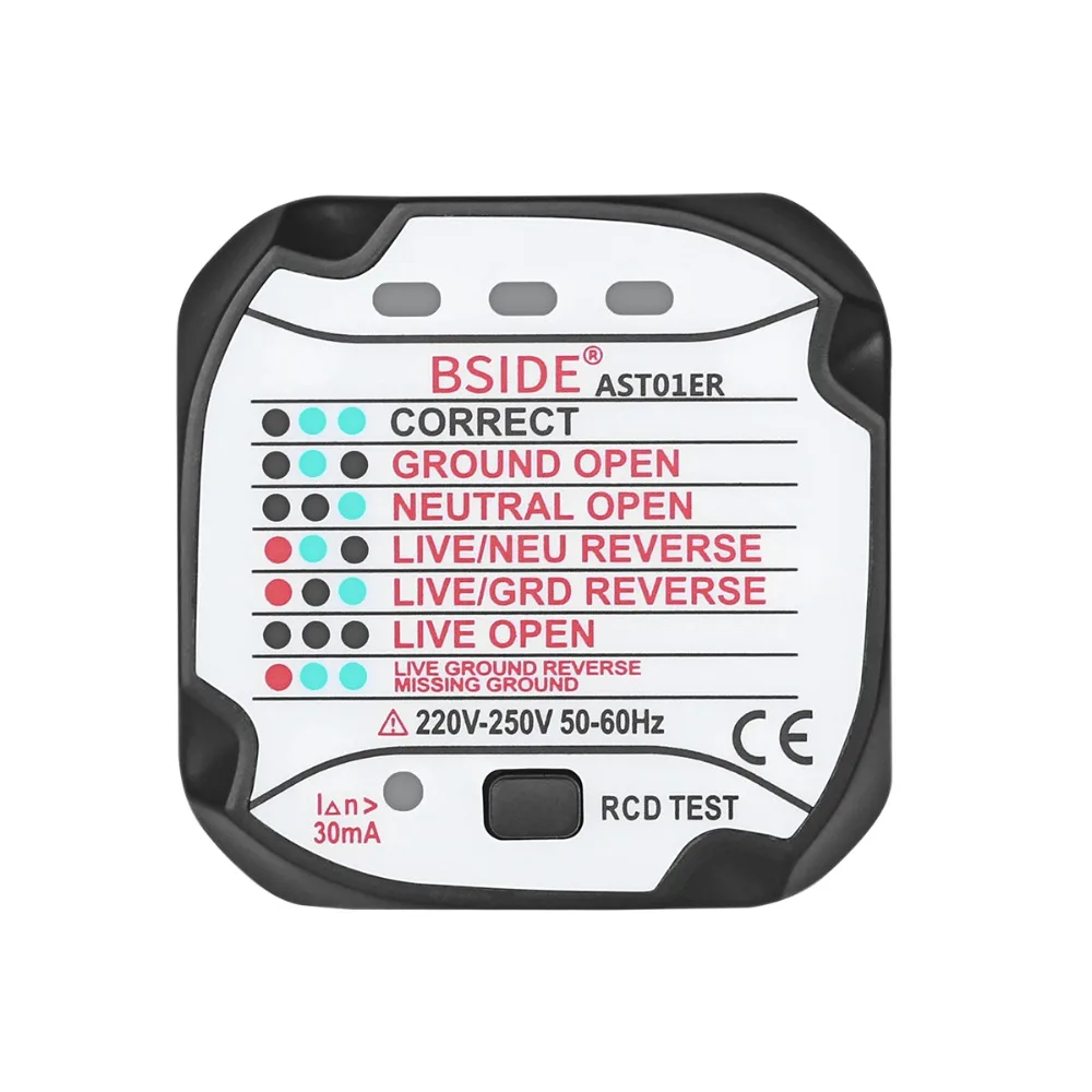 BSIDE AVD06 Бесконтактный двойной режим AC Высокоточный детектор напряжения Тестер 12 В-1000 В ручка измеритель напряжения Разъем тестер AST01