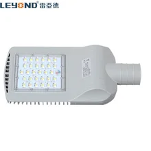 LEYOND 50000 часов волны Дизайн-светодиодный уличный фонарь 50 w IP66 IK08 AC100~ 240 V 5 лет гарантии Shoebox шоссе, дорога сад