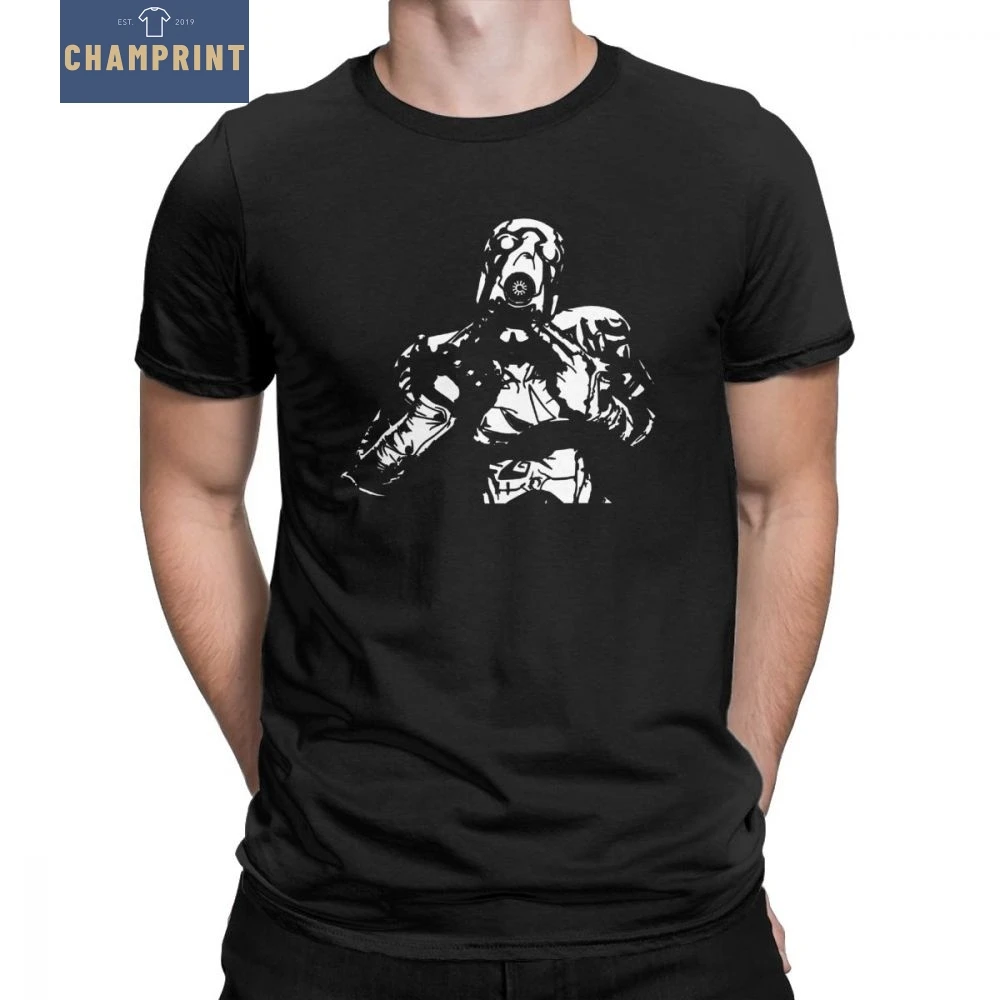 

Men Borderlands Psycho T Shirts Team Weapon Games 100% Cotton Clothes 2019 Short Sleeve Round Neck Tee Shirt Gift Idea T-Shirt