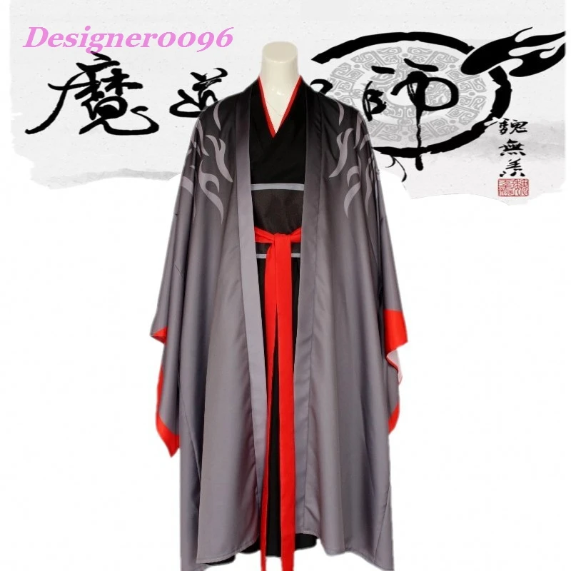 

2019 Mo Dao Zu Shi Wei Wu Xian Anime Cosplay Costume Wei Ying's Magical Costumes Set Men's and Women's Clothes XintComic