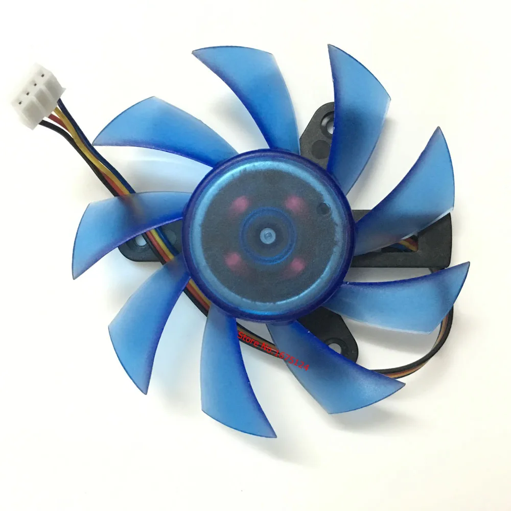 FD8015U12S 75mm DC 12V 0.5A 4Pin Computer VGA Video Card Cooler Fan