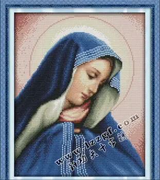 

Needlework,DIY Cross stitch,Set for Embroidery kit,religious Jesus Christ Goddess Count Cross-Stitch,Paint Wall Decor