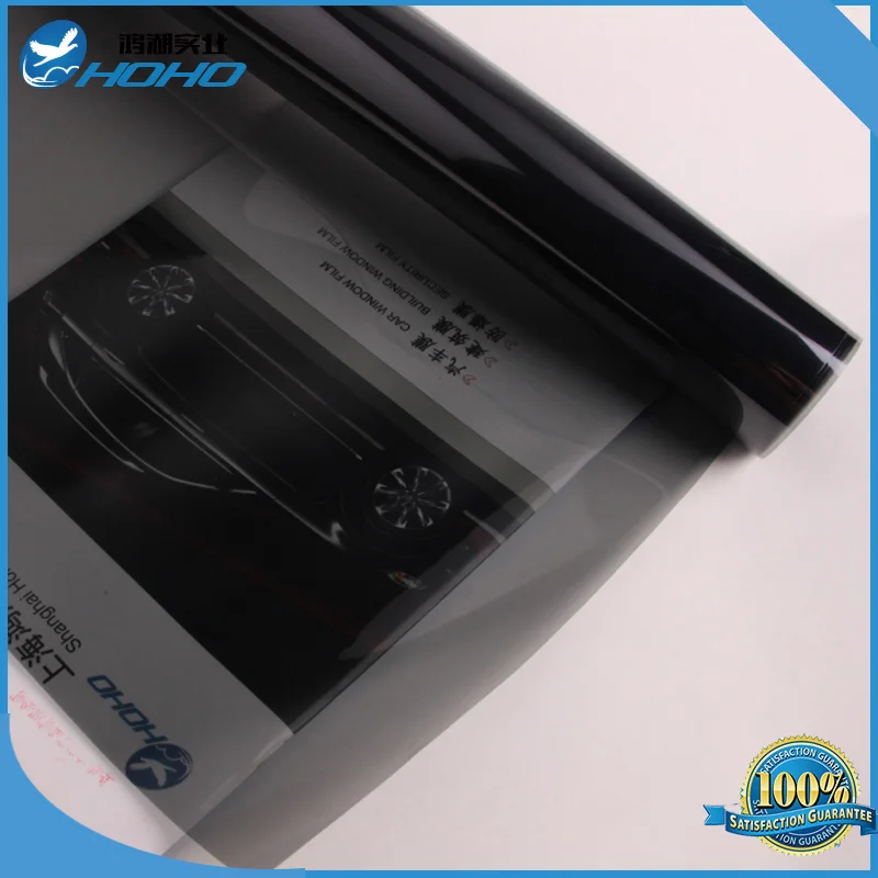 Deeb Black Window Tint Film Roll 35 VLT 2 PLY 1.52MX20M Scratch Resistant (5FTX65FT)window