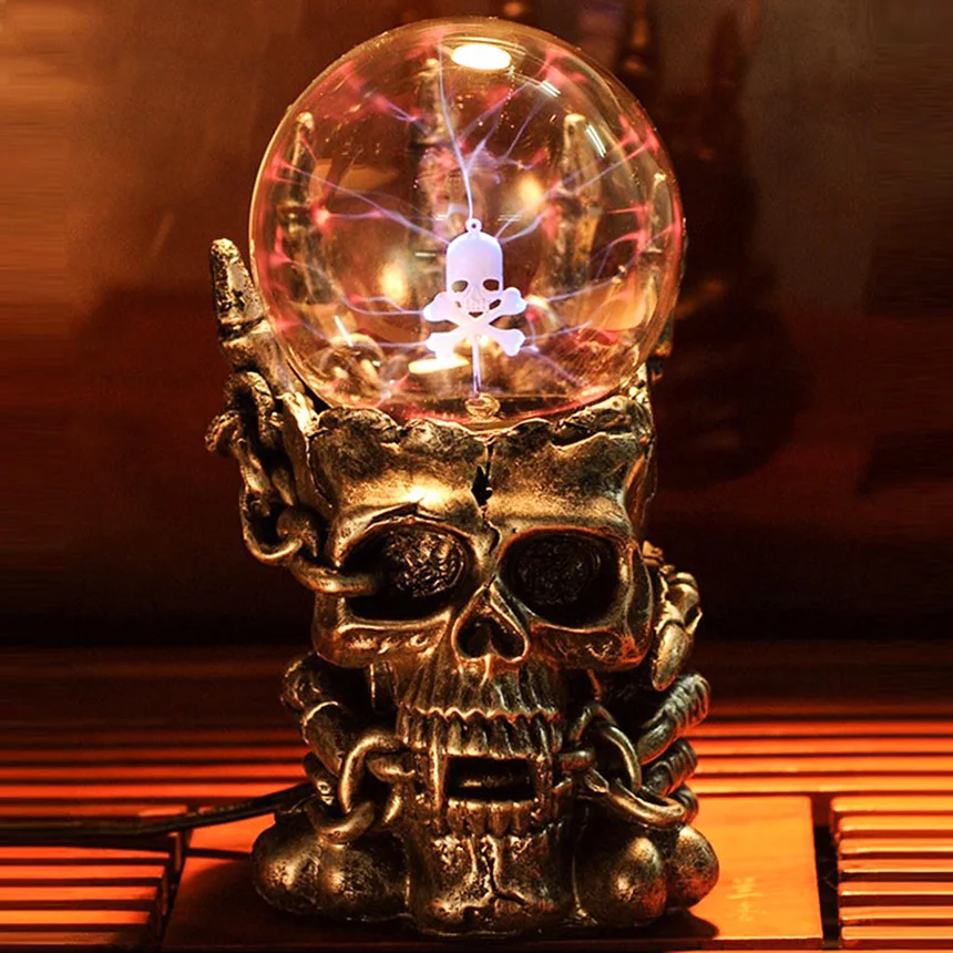 Supernatural Strange New Photoelectric Light Emitting Tatic Plasma Touch Smagic Ball Electronic Magic Ball Gifts