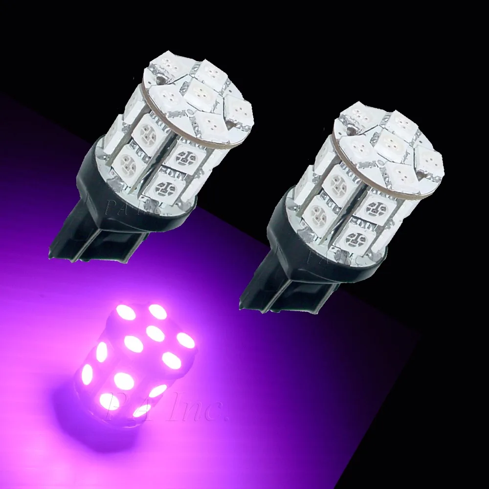 PA светодиодный 4 шт. x T20 7443 20SMD 5050 авто автомобильный светильник для хвостового
