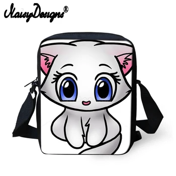 

NOISYDESIGNS Women Messenger Bags Preppy Style Messenger Bags Design Flap Small Shoulder Bag For Girls Female New Crossbody Bags